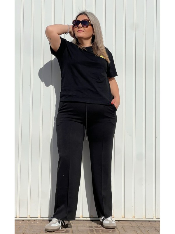 Pantalón Chándal Negro 2