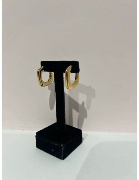 Pendiente Aro Cuadrado