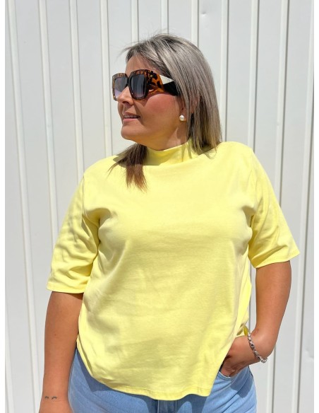 Camiseta Oversize Amarilla