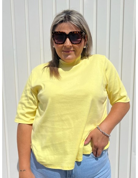 Camiseta Oversize Amarilla