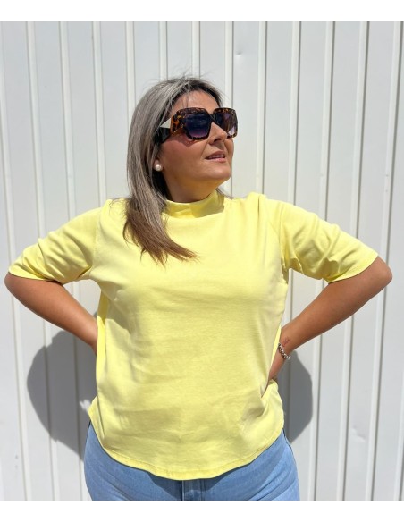 Camiseta Oversize Amarilla