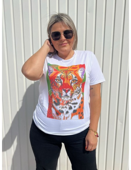 Camiseta Tigre Colores