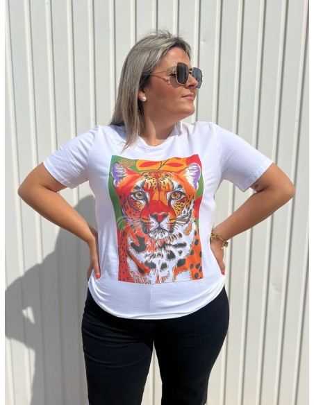 Camiseta Tigre Colores