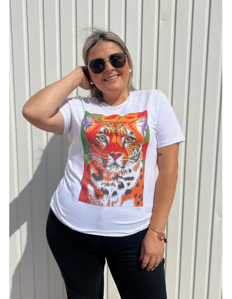 Camiseta Tigre Colores