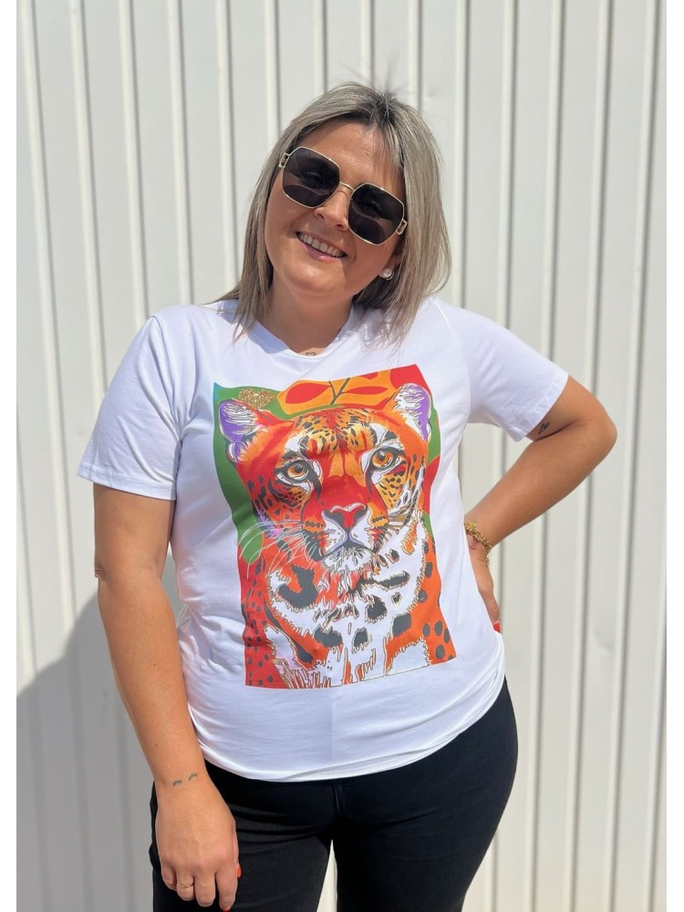 Camiseta Tigre Colores