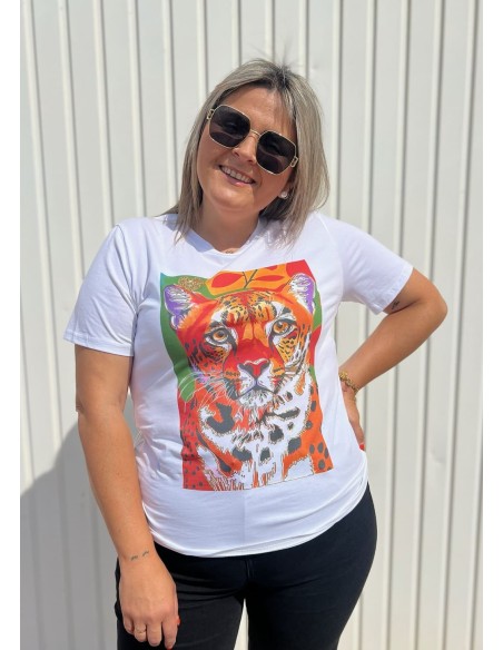 Camiseta Tigre Colores