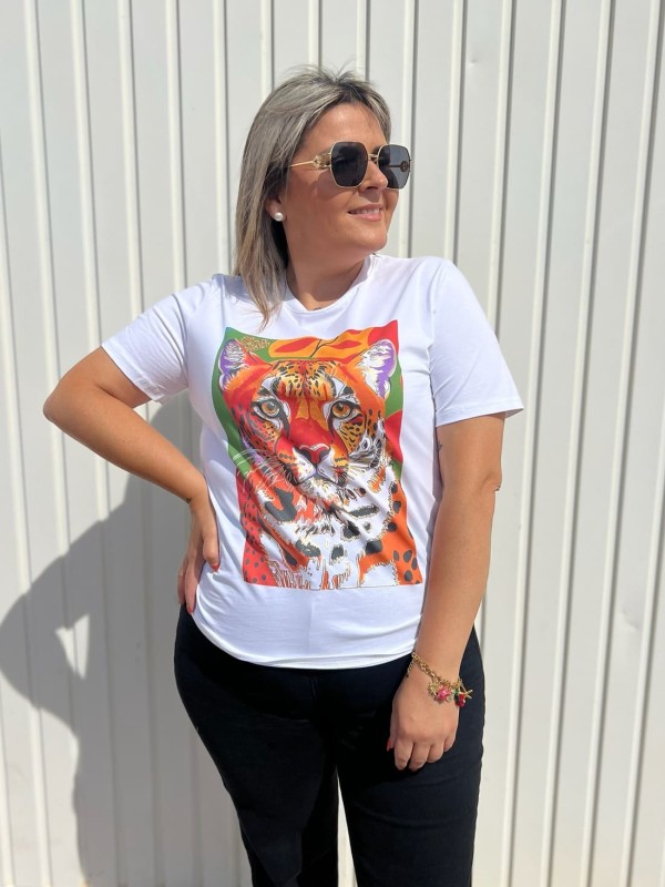 Camiseta Tigre Colores 2