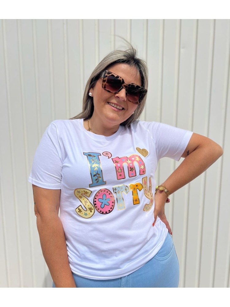 Camiseta I´m  Sorry