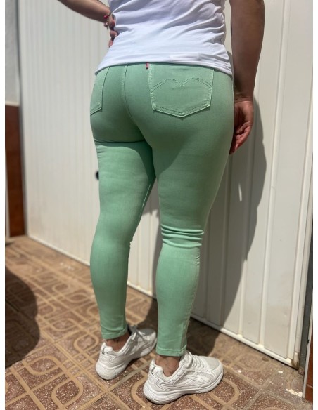 Pantalón Lewi Verde Agua