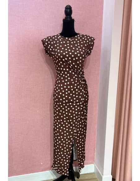 Vestido Midi Lunares