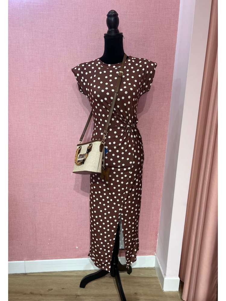 Vestido Midi Lunares