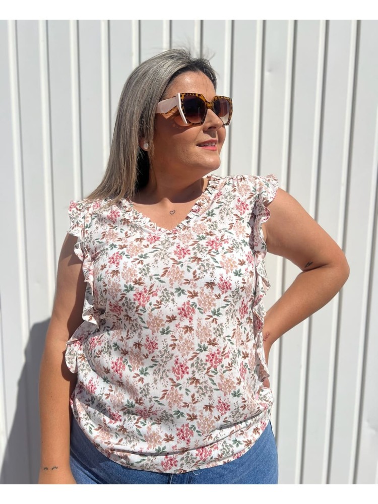 Blusa Flores