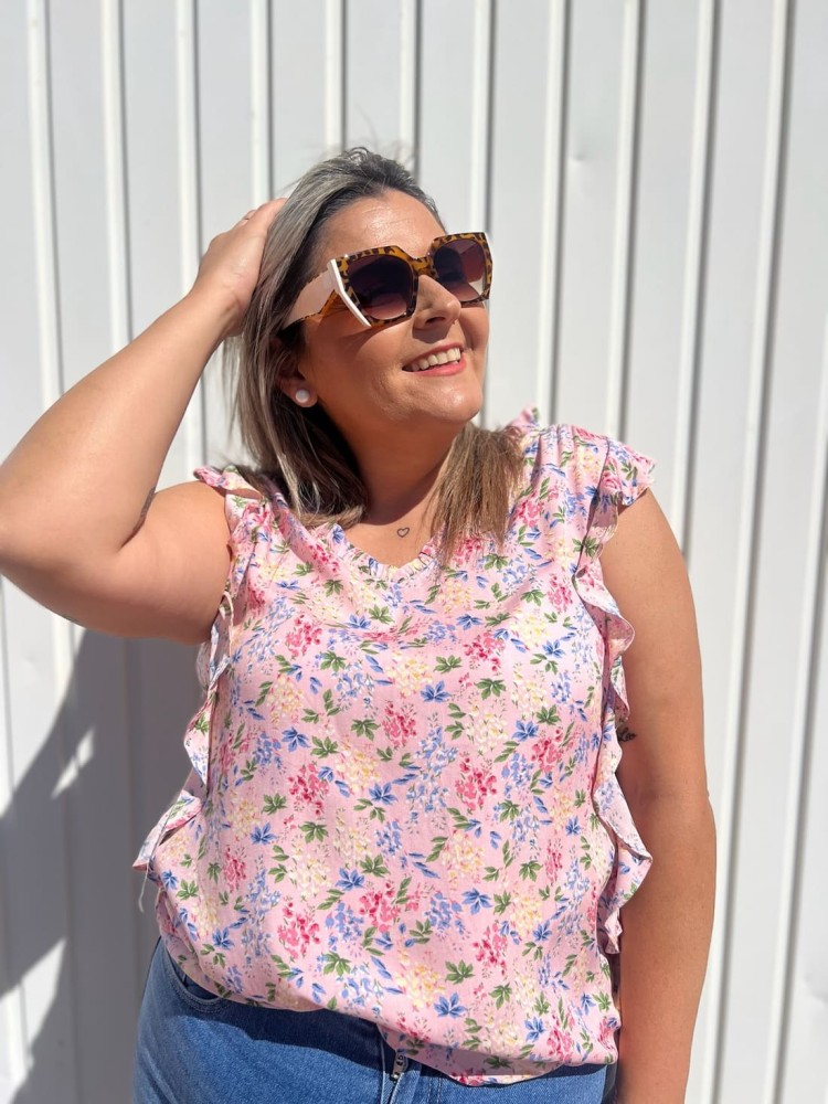 Blusa Flores