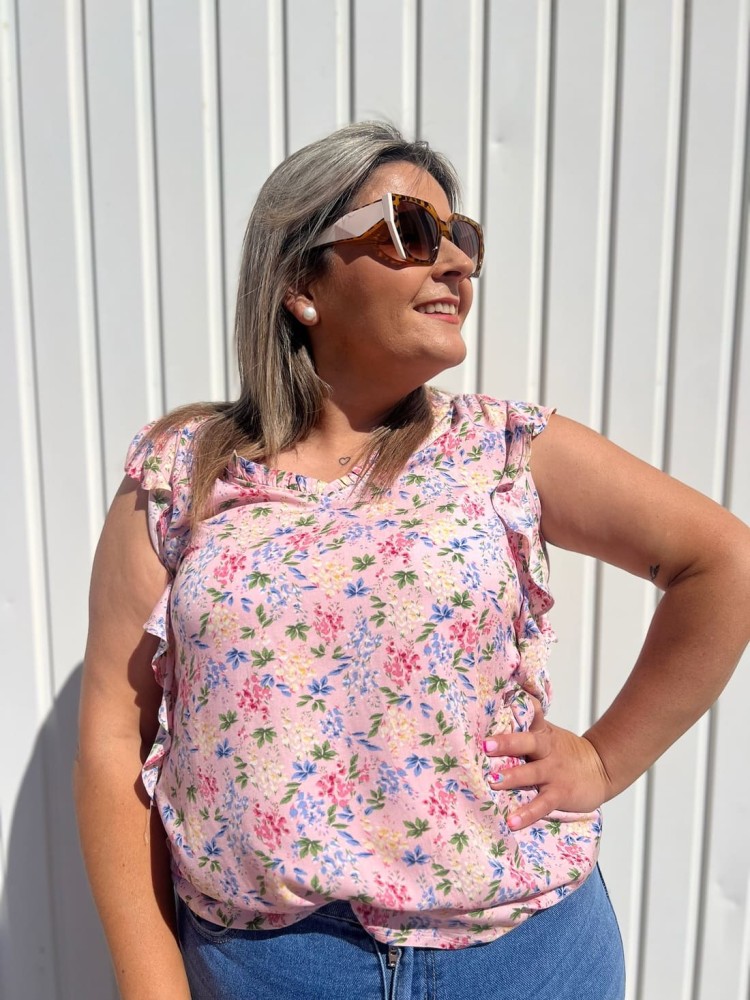 Blusa Flores