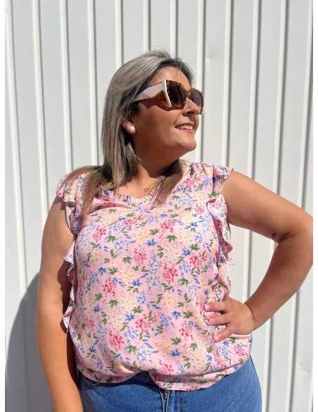 Blusa Flores