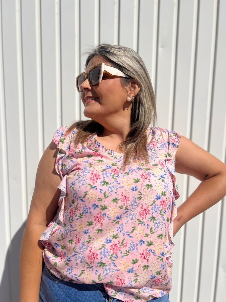 Blusa Flores