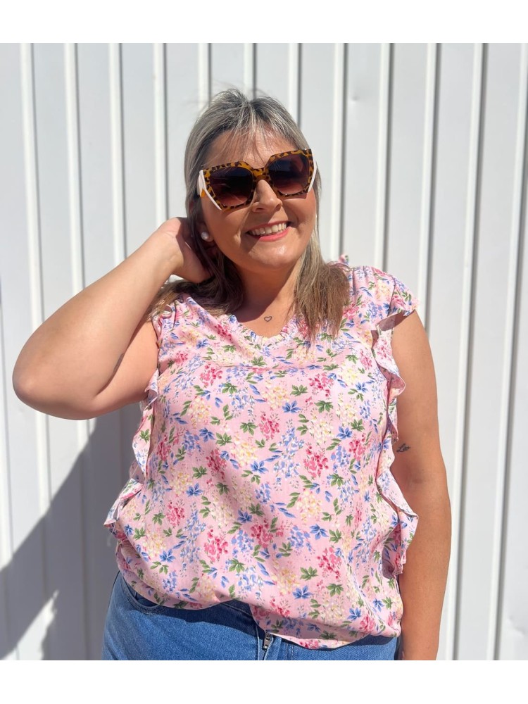 Blusa Flores