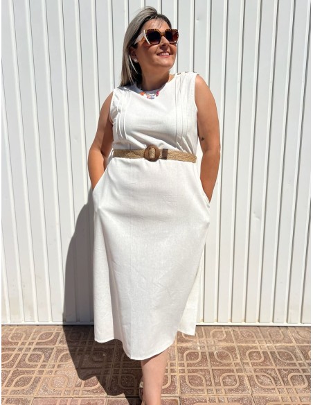 Vestido Lino Yia