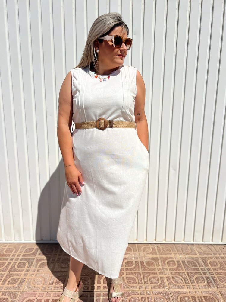 Vestido Lino Yia
