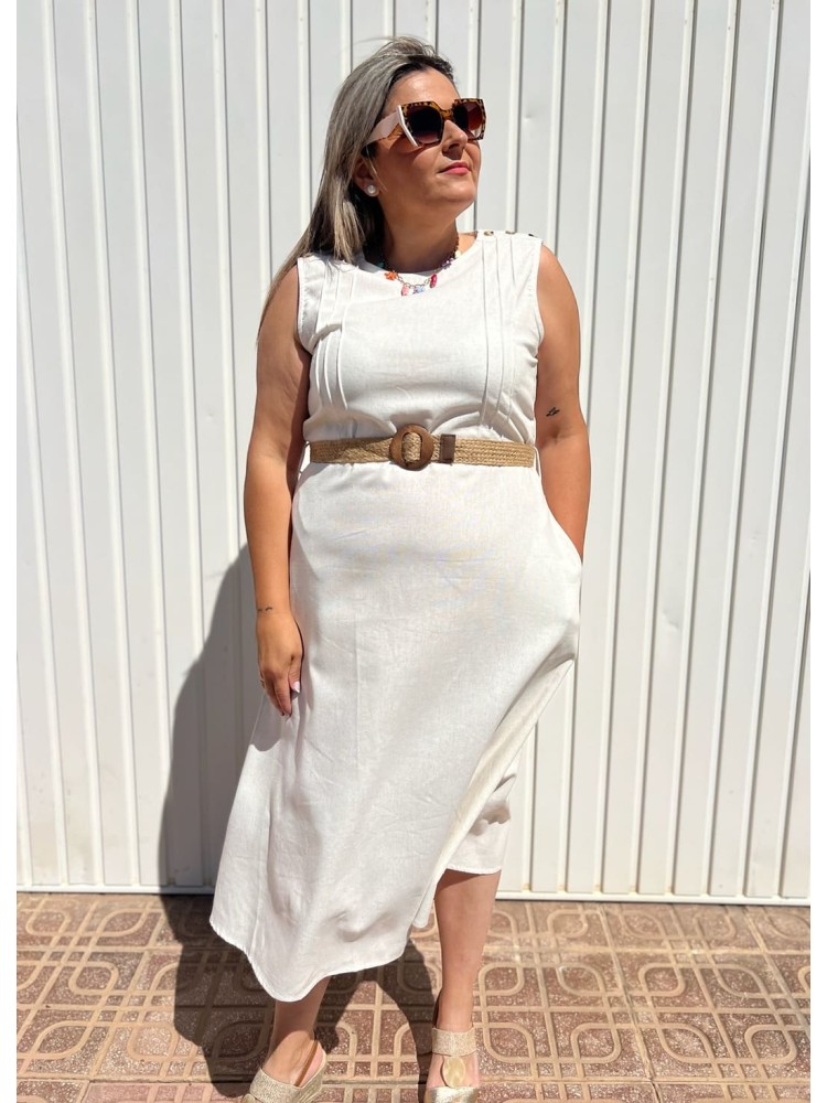 Vestido Lino Yia