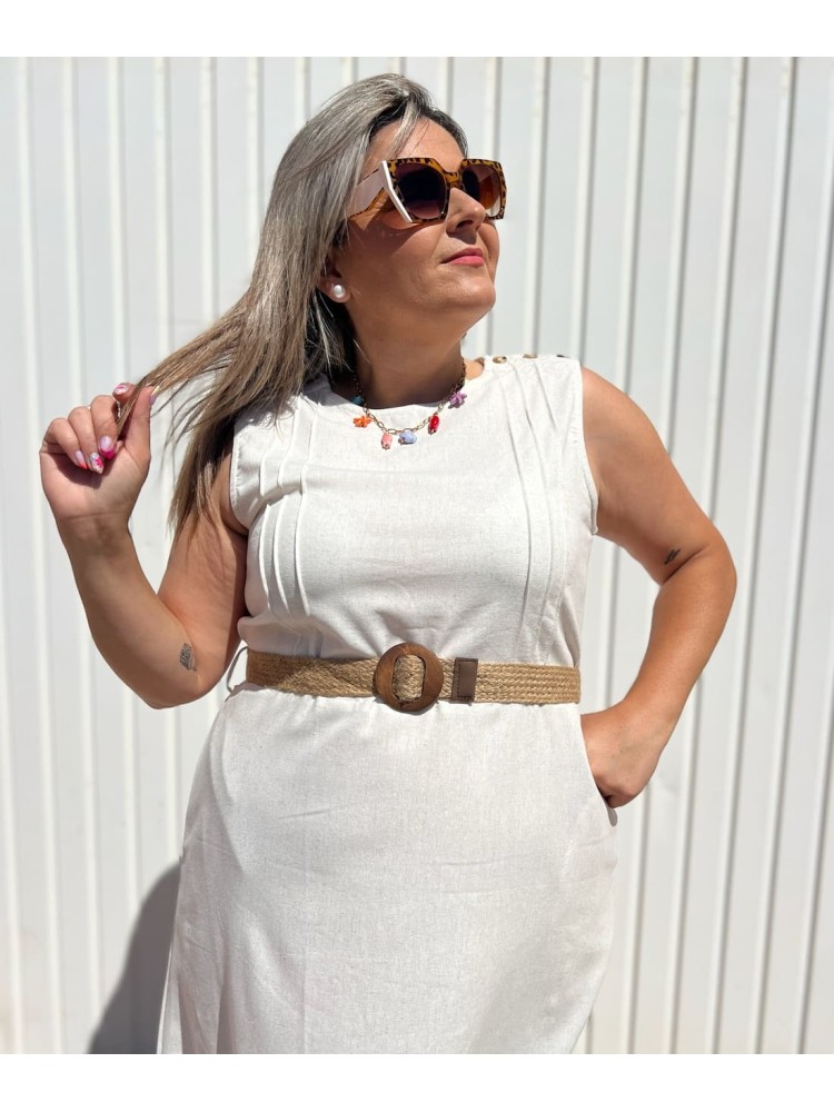 Vestido Lino Yia