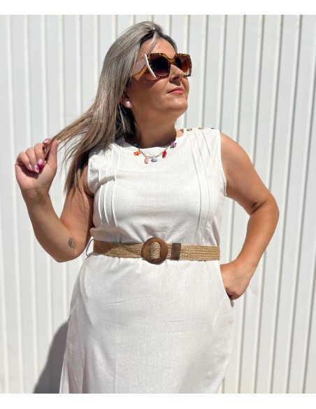 Vestido Lino Yia
