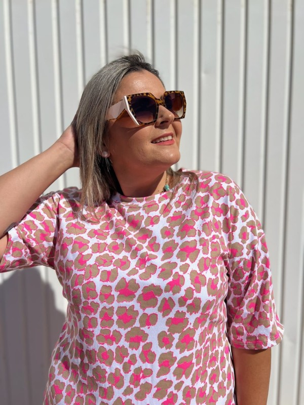 Vestido Leopardo Flúor 2