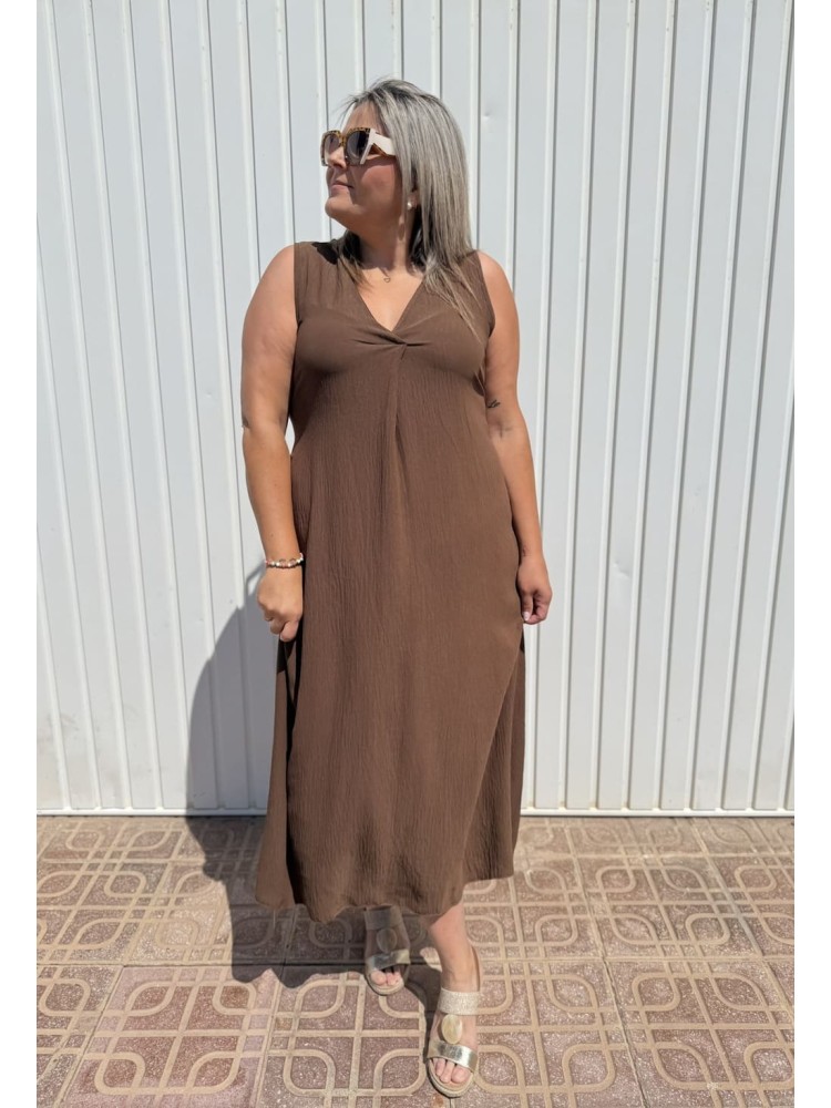 Vestido Tore Chocolate