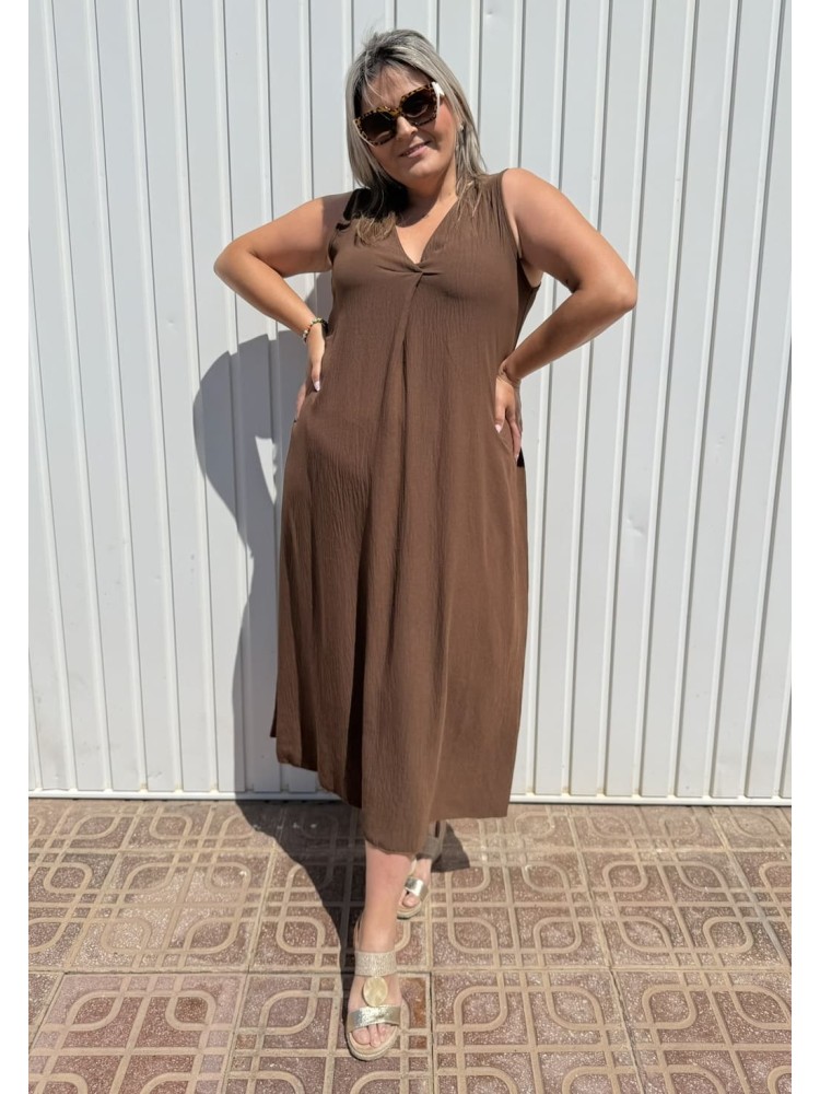 Vestido Tore Chocolate