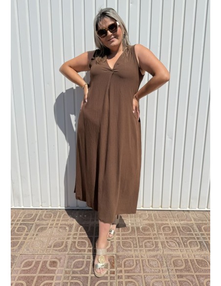 Vestido Tore Chocolate