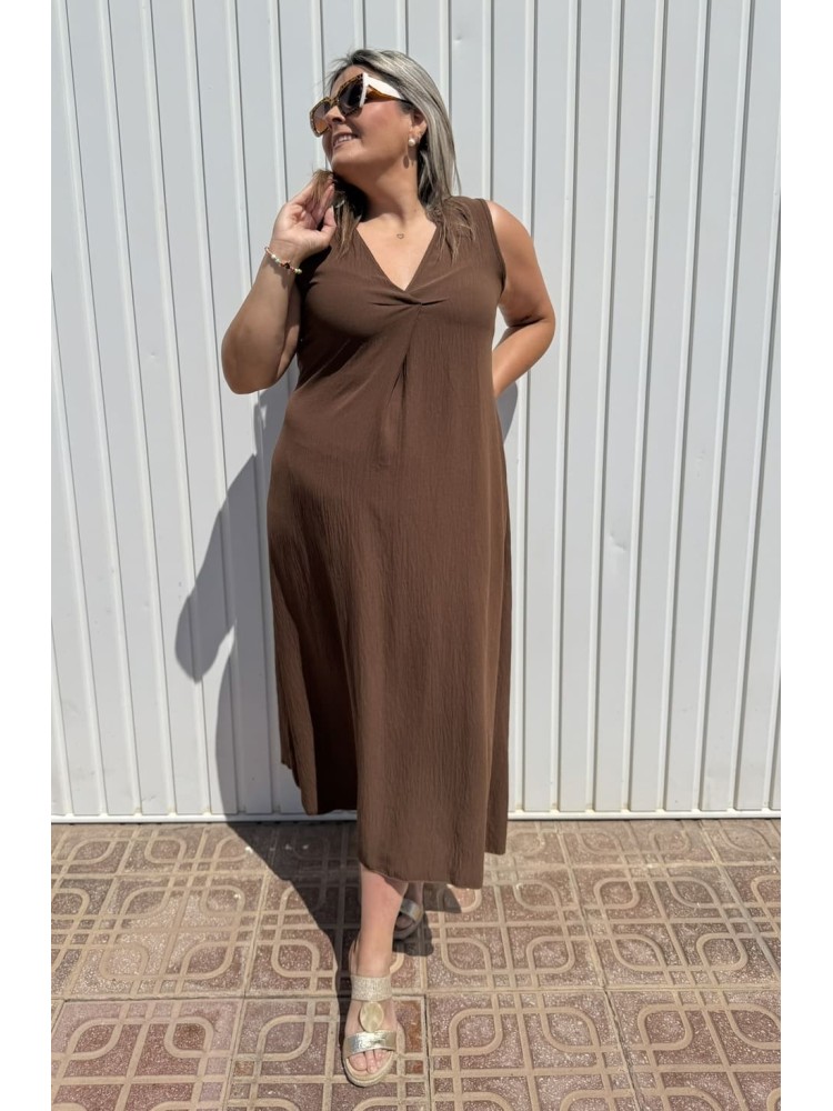 Vestido Tore Chocolate