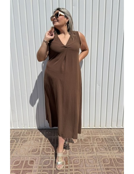 Vestido Tore Chocolate