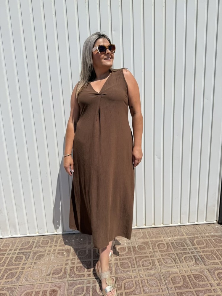 Vestido Tore Chocolate