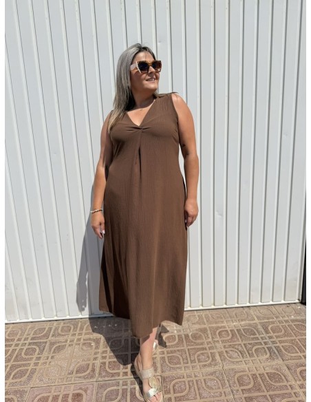 Vestido Tore Chocolate