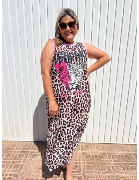 Vestido Leopard