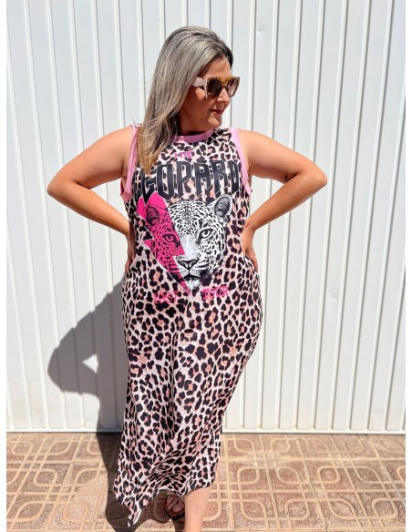 Vestido Leopard