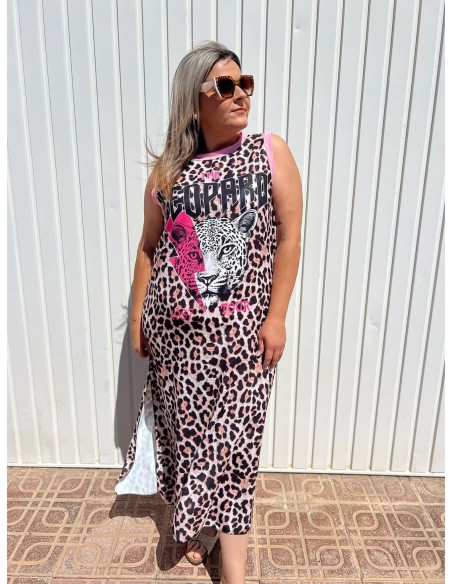 Vestido Leopard