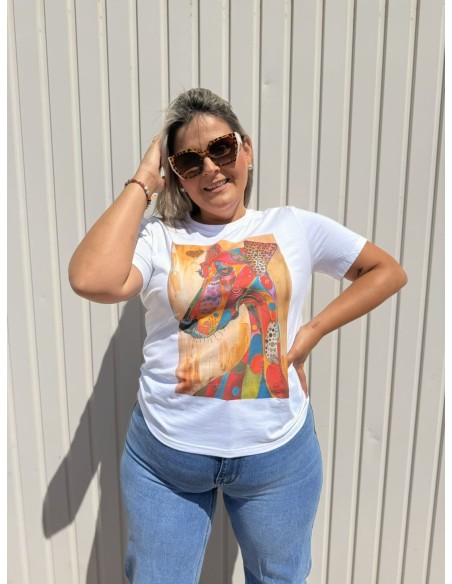 Camiseta Perro Colores