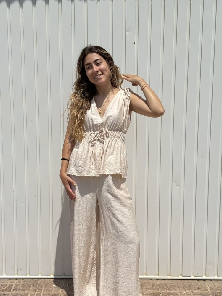 Conjunto Zakia Beige