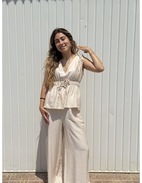 Conjunto Zakia Beige