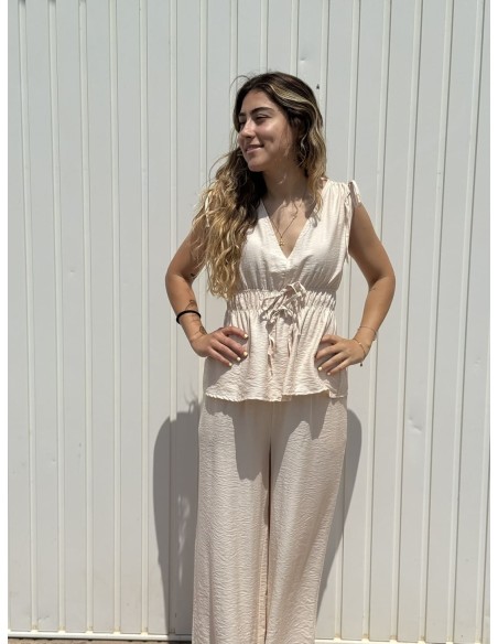 Conjunto Zakia Beige