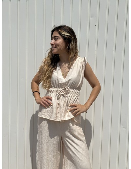Conjunto Zakia Beige