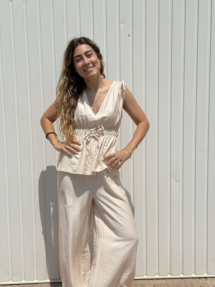 Conjunto Zakia Beige