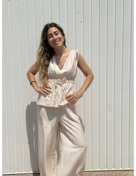 Conjunto Zakia Beige