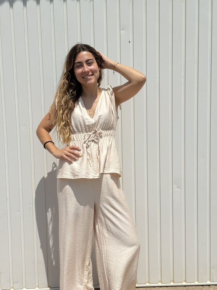 Conjunto Zakia Beige