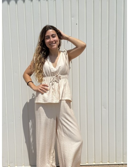 Conjunto Zakia Beige