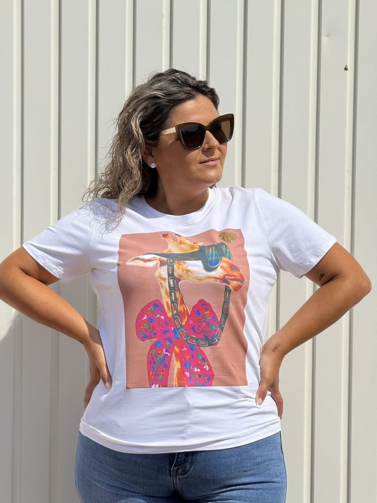Camiseta Jirafa