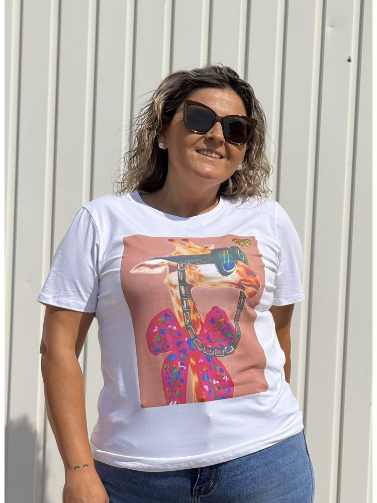 Camiseta Jirafa