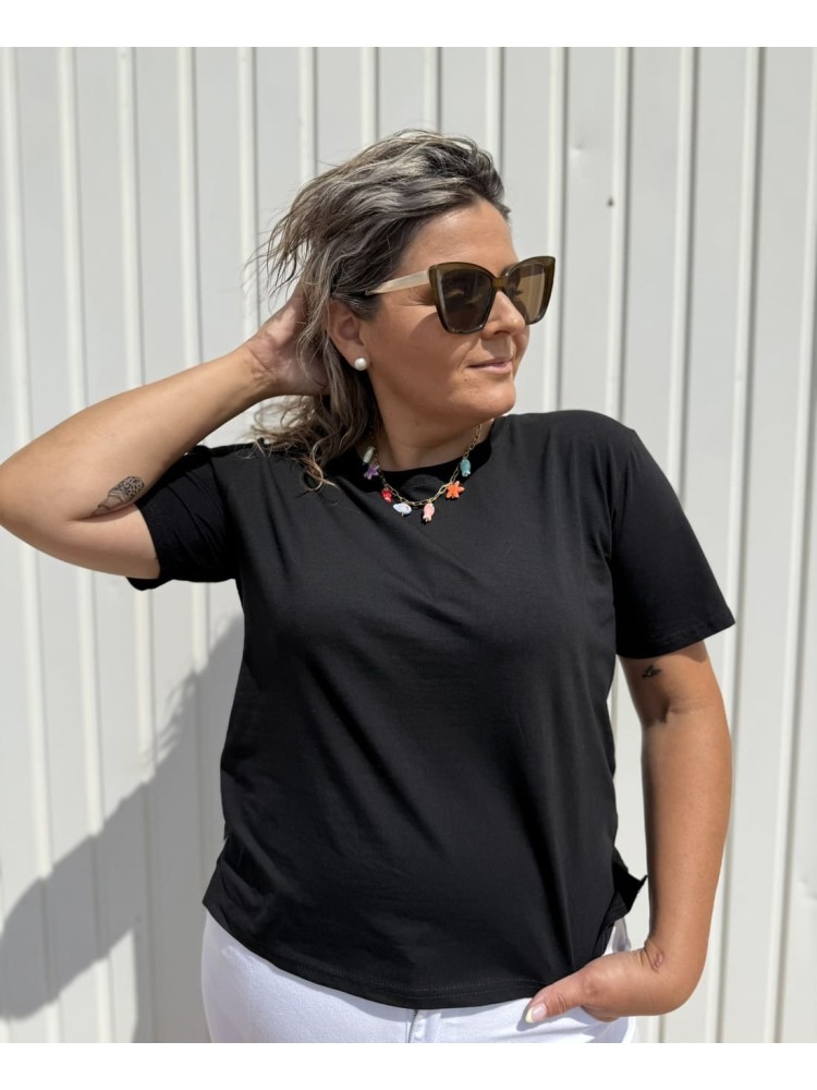Camiseta Básica Negra