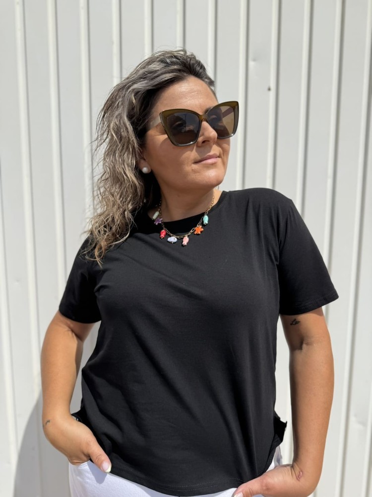 Camiseta Básica Negra